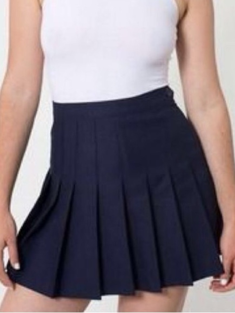 american apparel tennis skirt